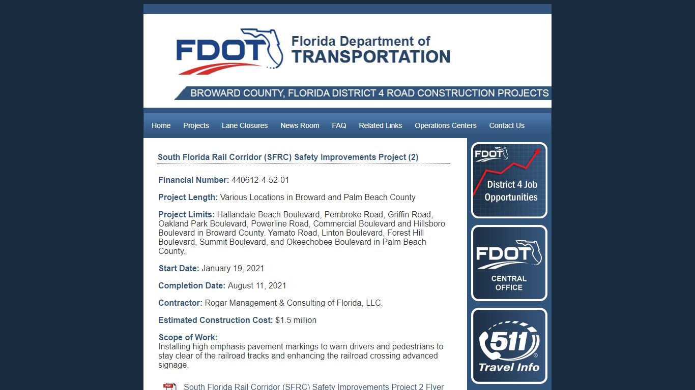 South Florida Rail Corridor (SFRC) Safety Improvements Project (2)